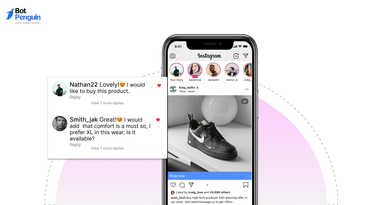 Instagram Comment Like Bots